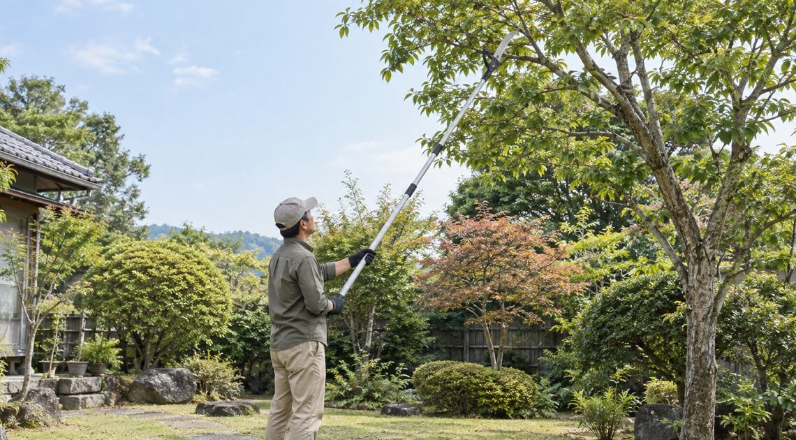 園芸用高枝のこぎりおすすめ6選|柄長・刃長・替刃・重量を比較