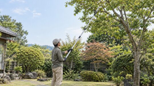 園芸用高枝のこぎりおすすめ6選｜柄長・刃長・替刃・重量を比較