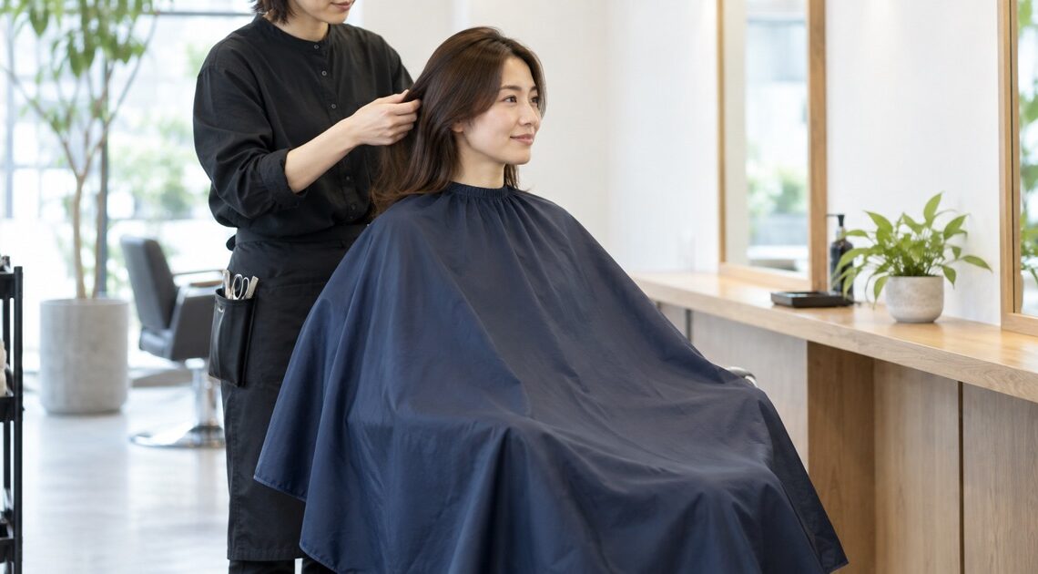 理美容用カットクロスおすすめ6選|首回り・着丈・防水性・材質で比較