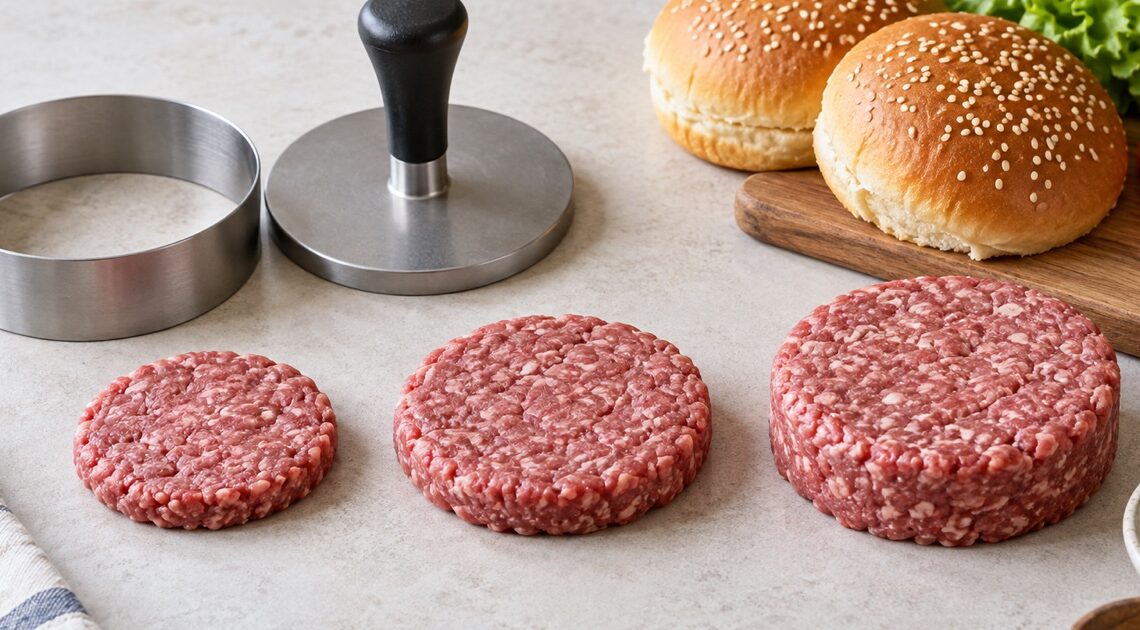 手作りハンバーグ用パテプレスおすすめ5選|直径・厚み・成形数・材質を比較