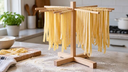 手作りパスタ用乾燥ラックおすすめ5選｜アーム数・高さ・設置幅・材質で比較