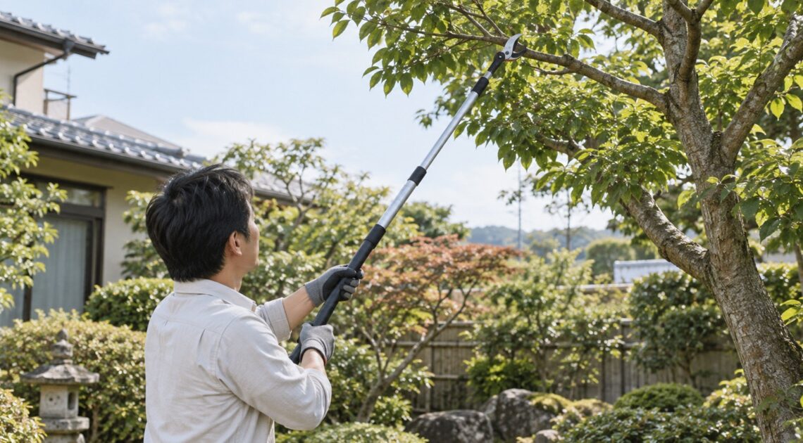 高枝切りばさみおすすめ6選｜作業高さ・切断径・重量・刃先角度で比較