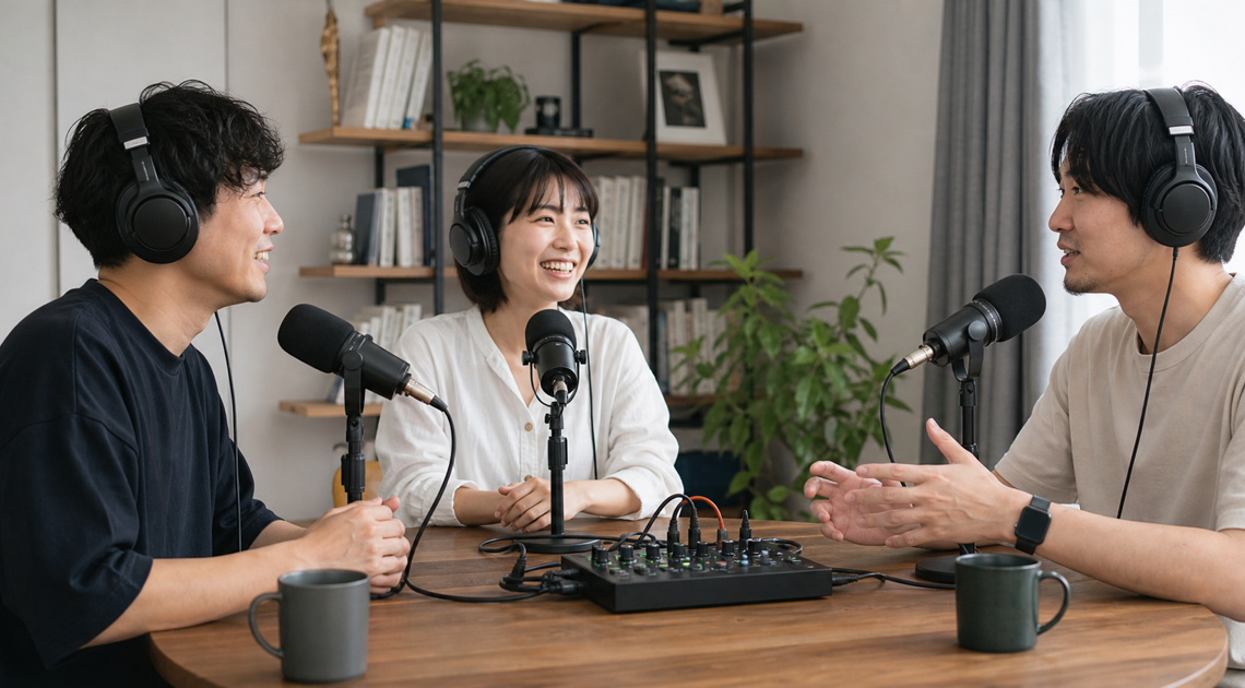 自宅ポッドキャストにTASCAM Mixcast 4は必要?5機種を比較