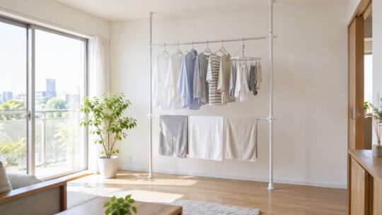 室内物干し用つっぱりポールおすすめ6選｜設置高・耐荷重・竿の本数で比較