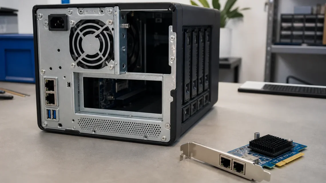 QNAP QXG-10G2T-X710対応NASは?PCIe搭載機種と10GbEモデルを比較