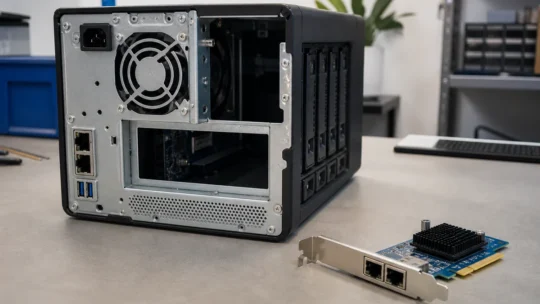 QNAP QXG-10G2T-X710対応NASは？PCIe搭載機種と10GbEモデルを比較