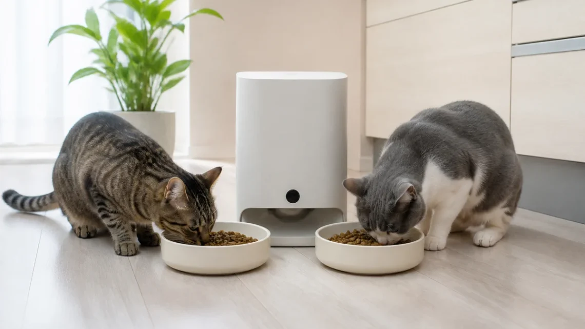 猫2匹用カメラ付き自動給餌器おすすめ6選｜2皿タイプを比較