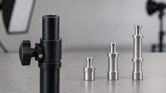撮影用ライトスタンドのスピゴット交換品を比較｜ダボ径・ねじ規格・全長別に紹介