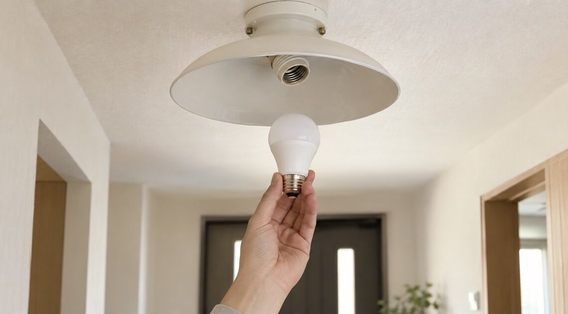 人感センサーソケットのおすすめ5選|口金・LED消費電力・器具内径・向きで比較