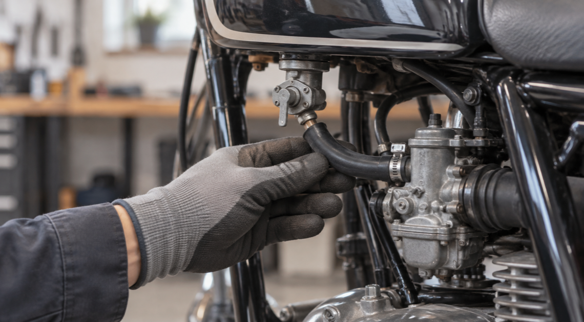 バイクのキャブレター燃料ホース交換|内径別おすすめと外径・耐油性の選び方