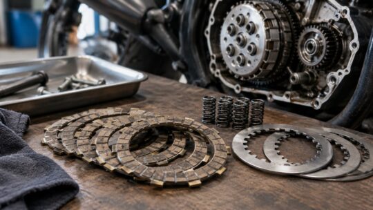 バイクのクラッチプレート交換｜枚数・厚み・車種別の対応品