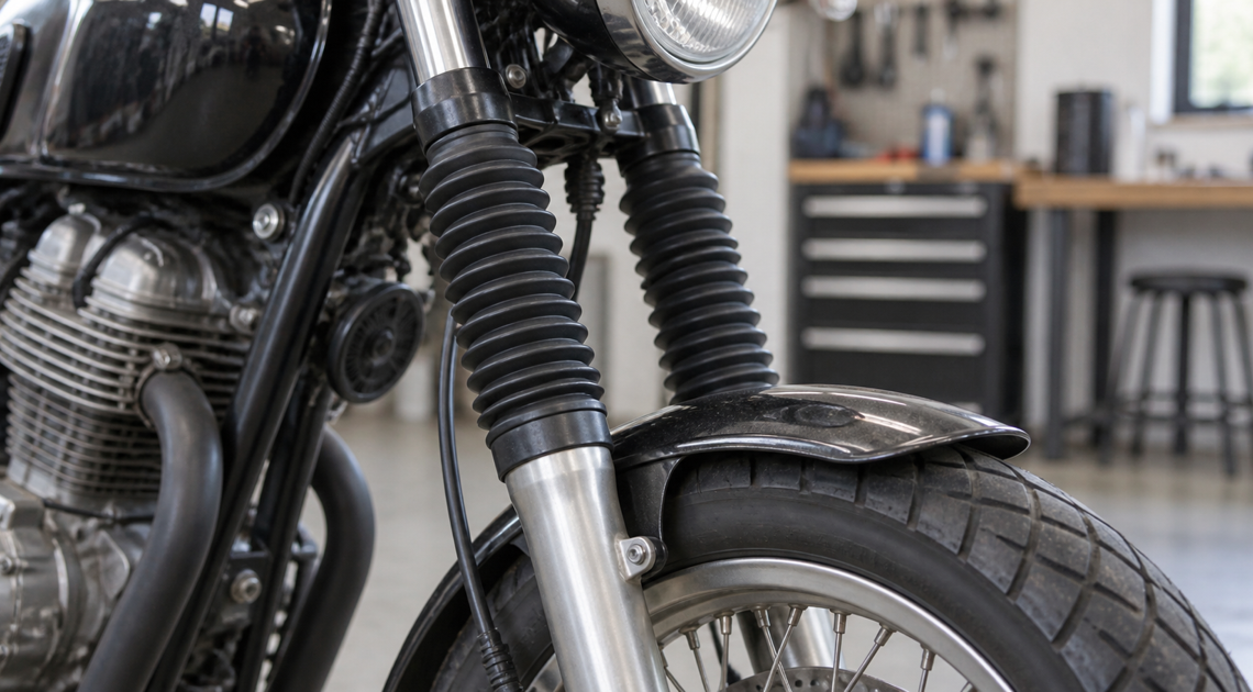 バイクのフロントフォークブーツ交換品おすすめ|取付径・長さ・車種で比較