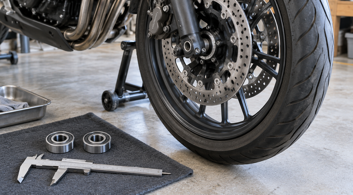 バイクのホイールベアリング交換｜寸法・シール規格別のおすすめと工具