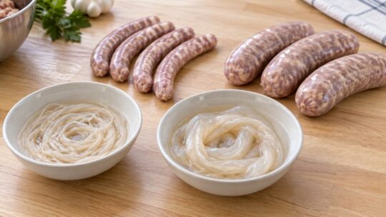 手作りソーセージ用天然ケーシング6選｜径・肉量・ノズルで比較