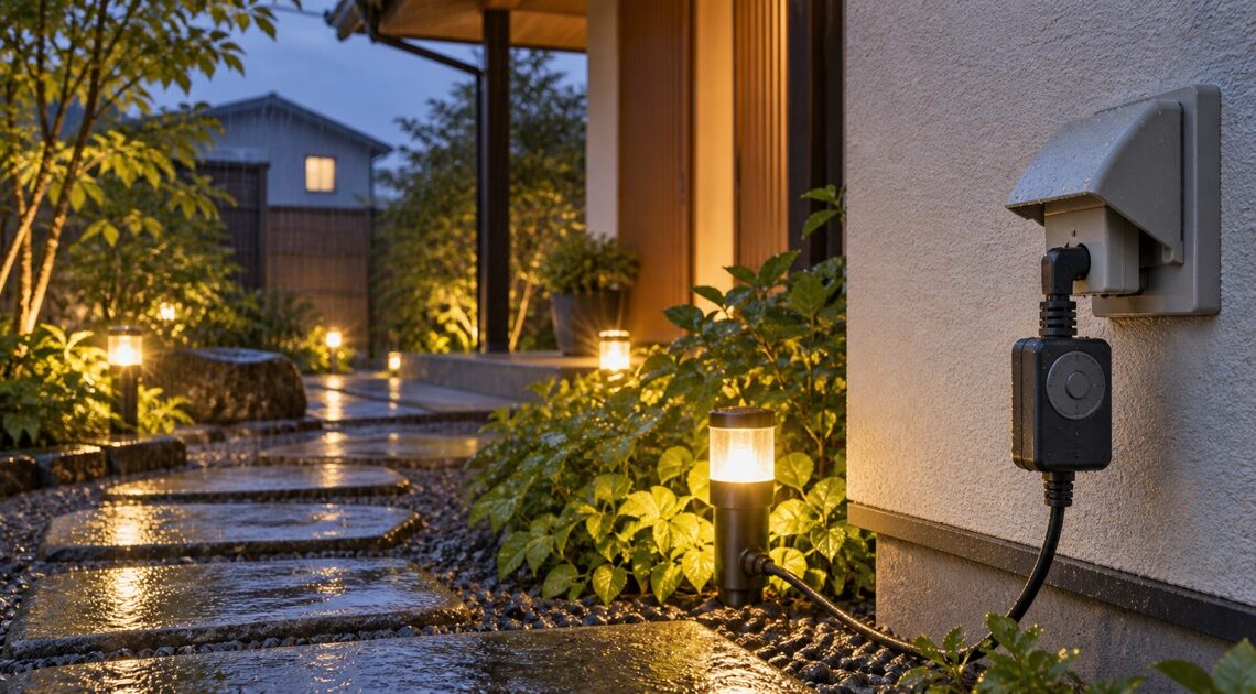 屋外用タイマーコンセントおすすめ4選|定格容量・設定方式・防雨性を比較