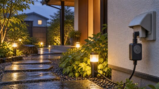 屋外用タイマーコンセントおすすめ4選｜定格容量・設定方式・防雨性を比較