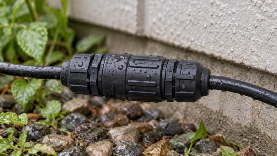 屋外配線の防水中継コネクタ4選｜電線径・極数・IP等級で比較