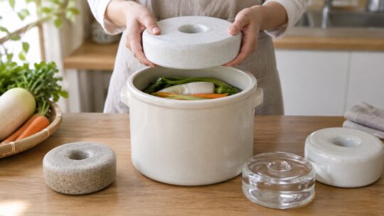 漬物用重石の選び方｜必要重量と容器内径に合うおすすめ5選