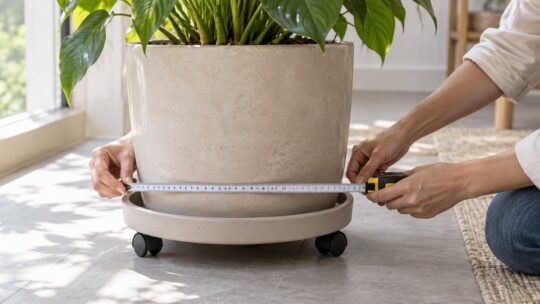 植木鉢用キャスター受け皿の交換候補｜鉢底径と耐荷重で比較