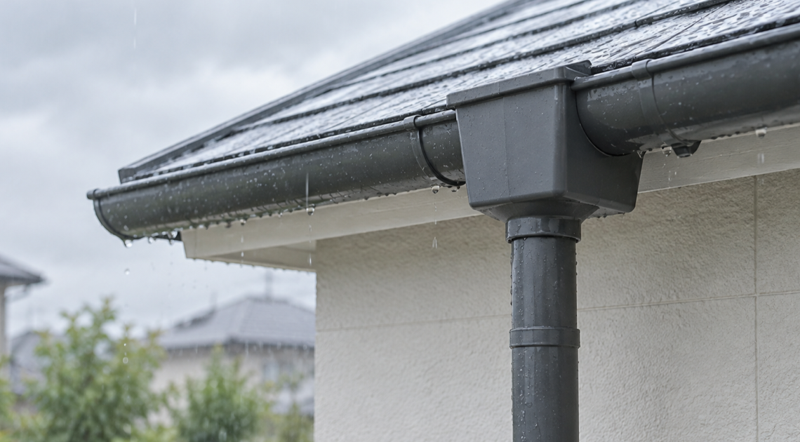 雨樋の集水器交換｜軒樋サイズ・縦樋径・形状別の対応品