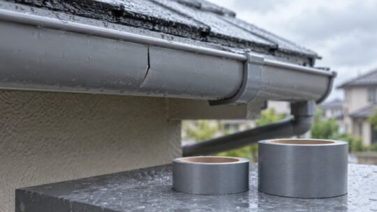 雨どい補修テープおすすめ5選｜管材質と補修範囲の幅で比較