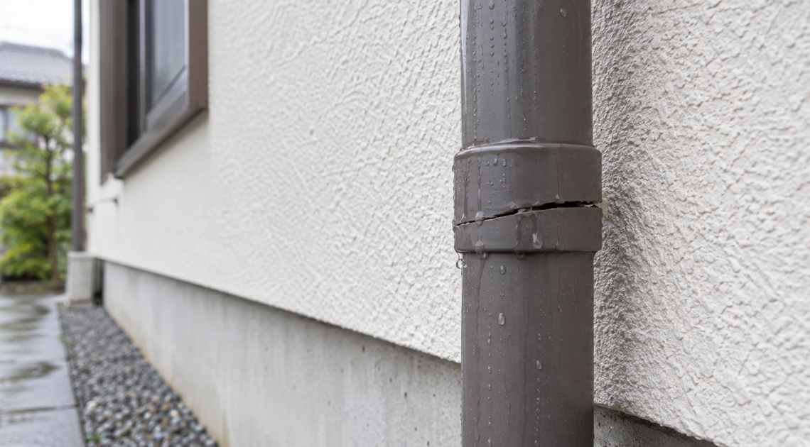 雨どい丸樋の継手交換｜メーカー系列・呼び径・断面形状別の対応品
