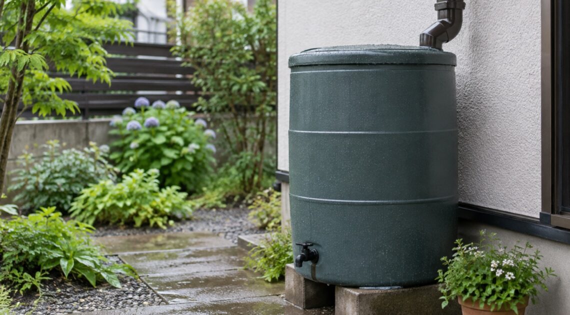 雨水タンクおすすめ5選｜容量・集水口径・蛇口・設置寸法で比較