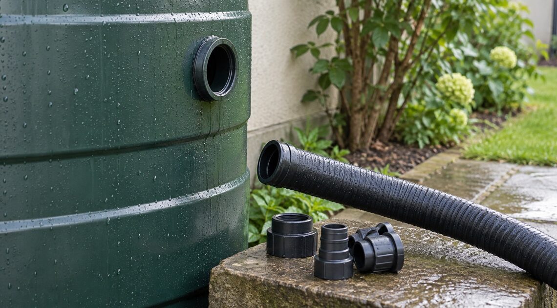雨水タンクのオーバーフロー継手おすすめ5選｜穴径・ホース内径・壁厚で比較