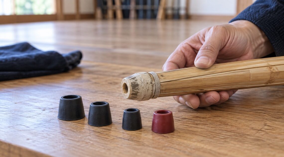 竹刀の先ゴムはどれ?内径別おすすめとカーボン専用品の選び方