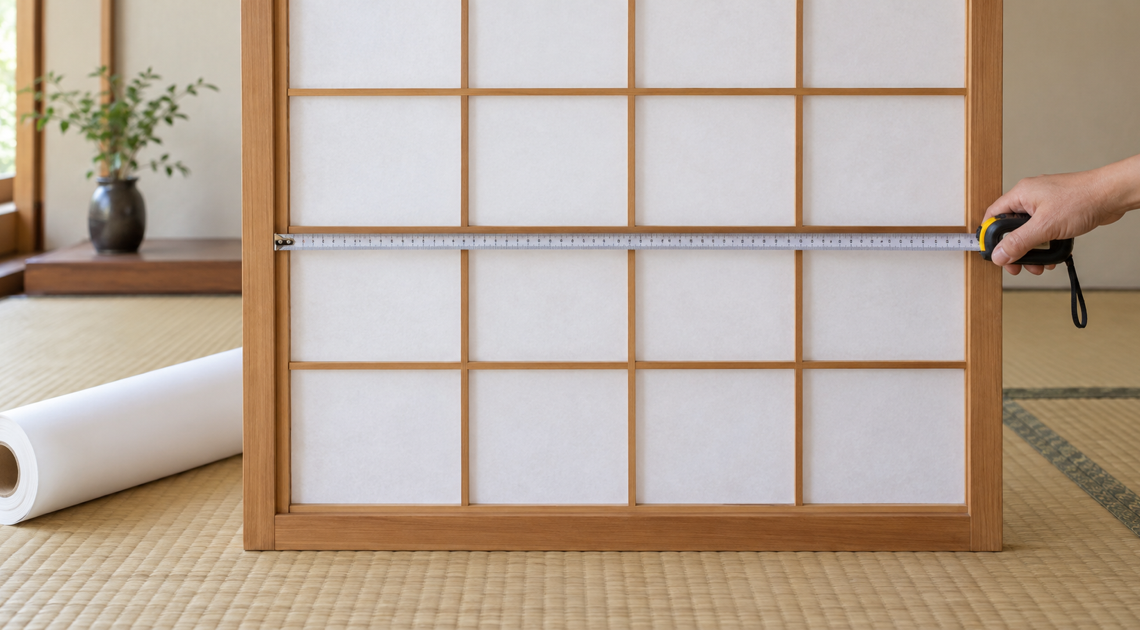 障子紙の交換｜枠に合う幅とおすすめ商品を比較