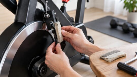 スピンバイクのブレーキパッド交換｜機種・形状別の対応品