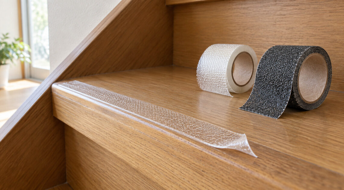 階段用滑り止めテープの貼り替え|幅・表面形状別おすすめ6選