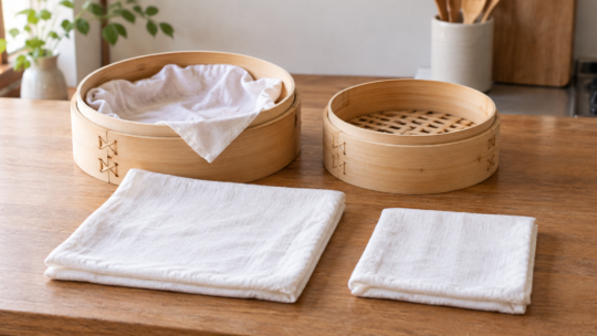 せいろ用蒸し布の交換｜せいろ径と用途に合うサイズ早見表
