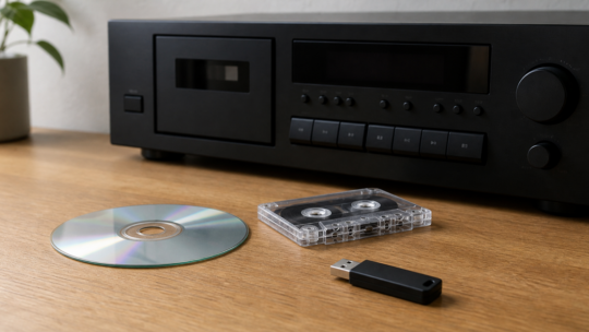 TASCAM CD-A580 v2の仕様｜CD・カセットをUSB保存できる業務用デッキ