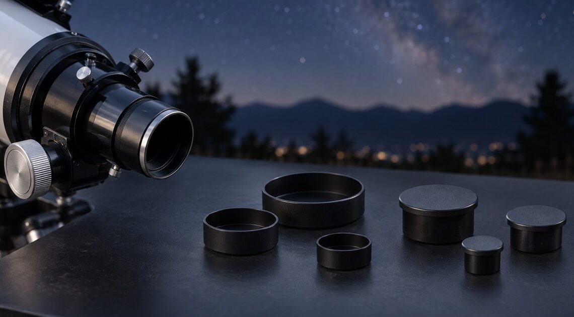 天体望遠鏡のアイピースキャップ交換｜31.7mm・50.8mm・内径別の選び方