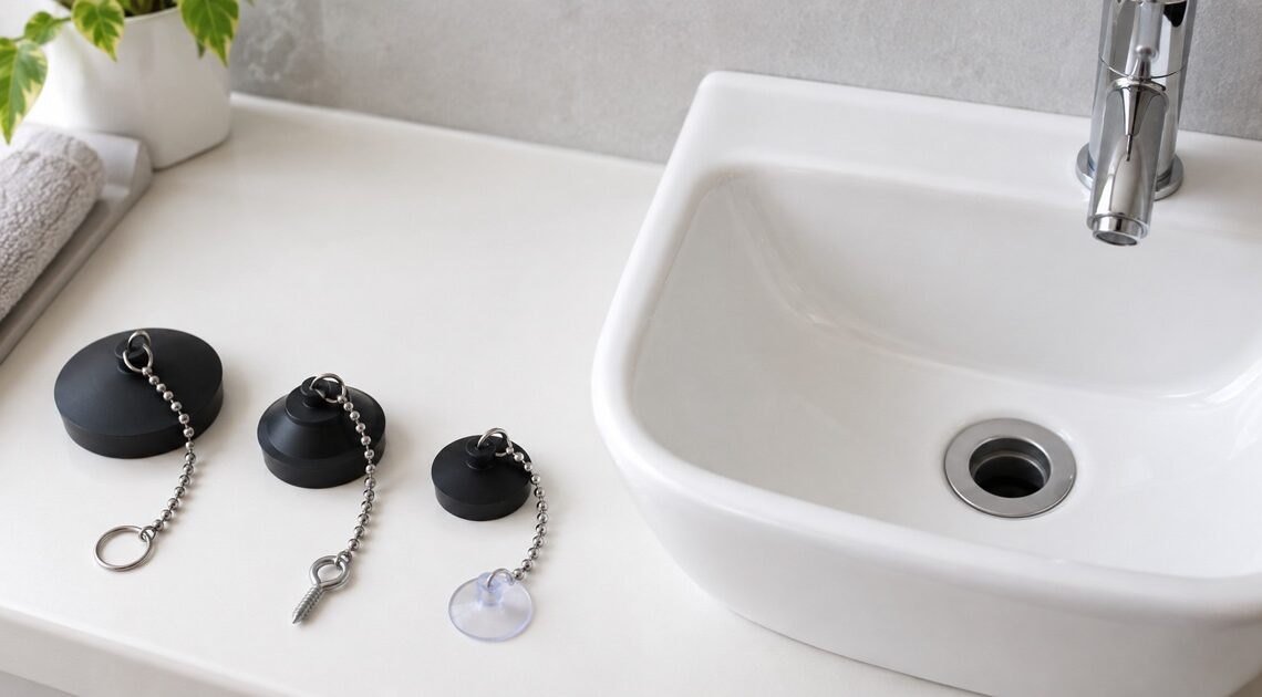 トイレ手洗い器のゴム栓おすすめ6選|排水口径・栓径・鎖の固定方法で比較