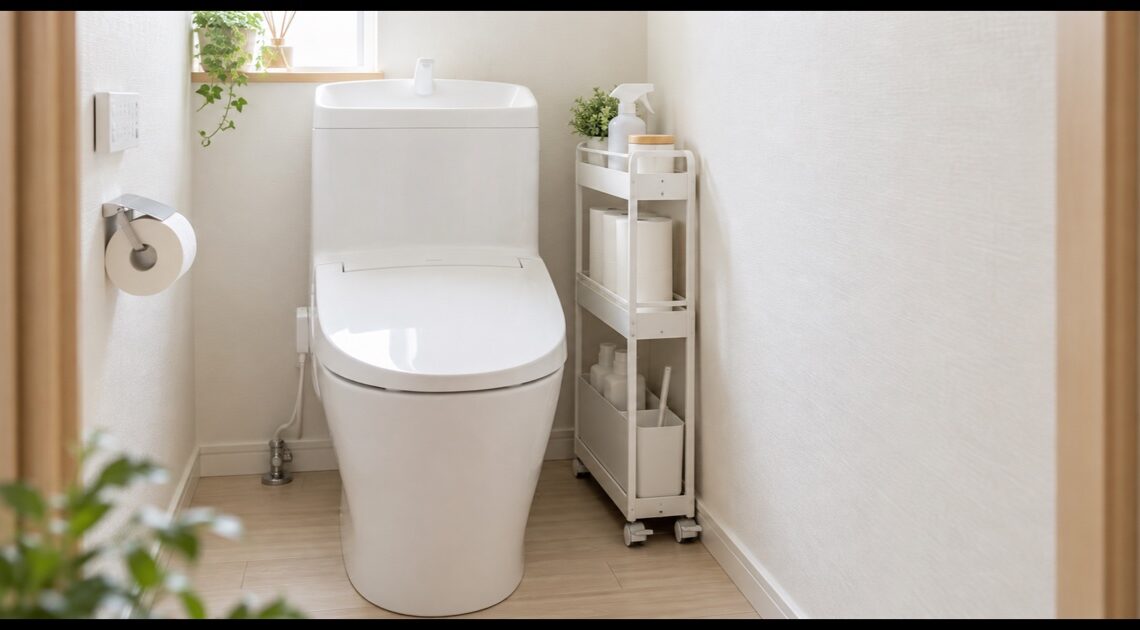 トイレ用スリム収納ワゴンおすすめ6選｜すき間幅・奥行・高さ・キャスターで比較