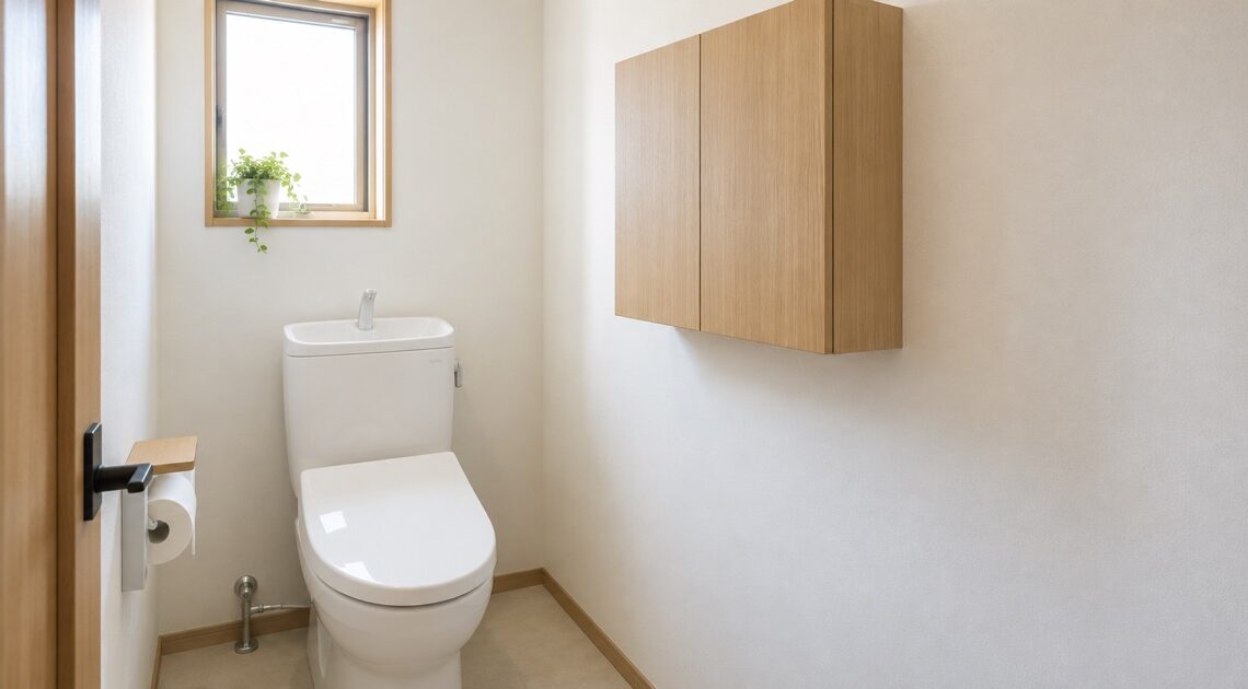 トイレ用壁付け収納キャビネットおすすめ6選｜奥行・下地・扉の向きで比較