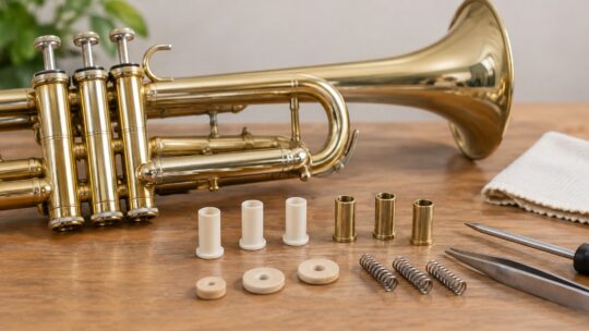 トランペットのバルブガイド交換｜型番・シリーズ別の対応品