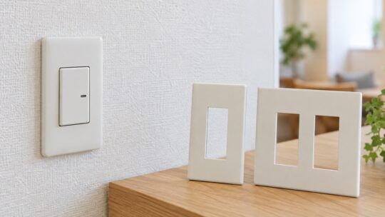 換気扇スイッチの化粧プレートはどれ？1連・2連とねじ間101mmで選ぶ