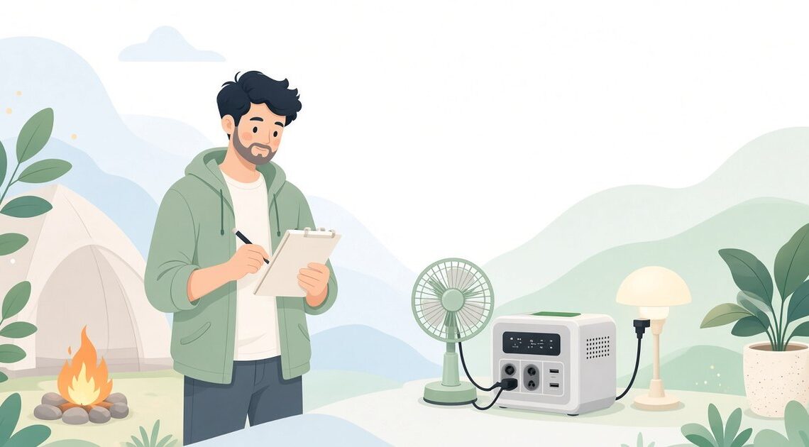 使う家電の時間を足して残量で足りるか確認する方法