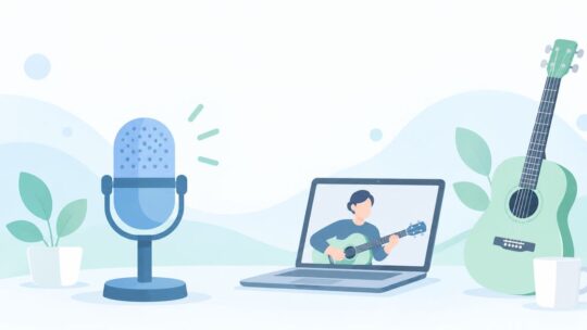 大人から音楽を習いたい？ボイトレとギターの教室3つを比較