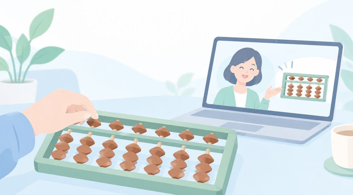 大人になってそろばんを学び直したい？自宅のオンラインで始める方法