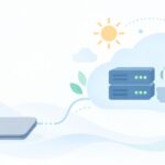 PCを閉じるとAIエージェントが止まるをイメージしたイラスト
