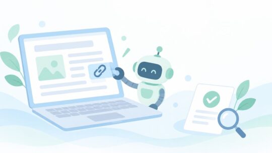 リンクを貼るのが面倒？AIに記事とリンクを任せる方法
