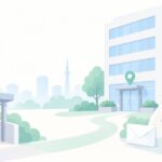 赤坂見附駅の近くで法人登記できるをイメージしたイラスト