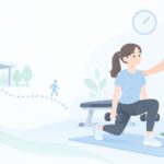 明石駅の近くで通い放題のパーソナルジムはをイメージしたイラスト