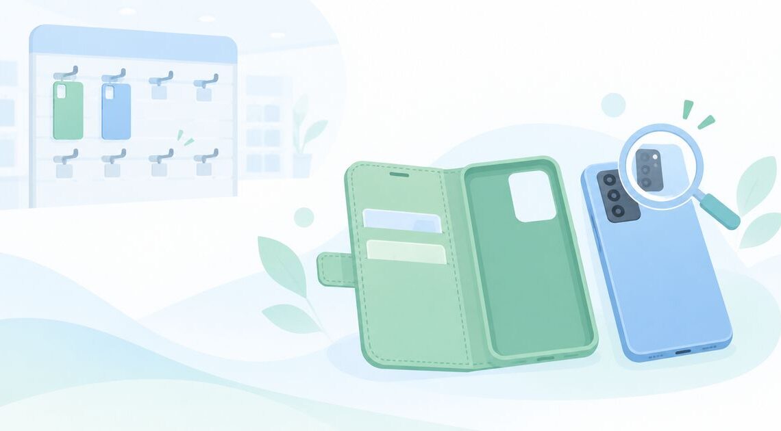 Androidスマホのケースが店にない?機種に合う手帳型の探し方と費用
