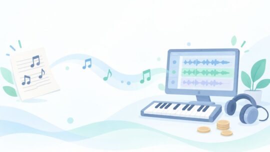 自分で作った曲を仕上げたい？編曲をプロに頼む方法と料金
