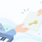 自分の曲をライブや配信で使いたいをイメージしたイラスト